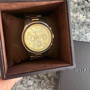 Michael Kors Gold/Silver Wristwatch